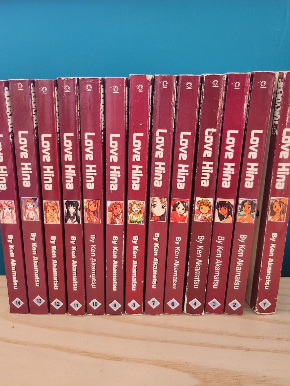 Love Hina Manga Volumes 1-14. MISSING VOLUME 5
